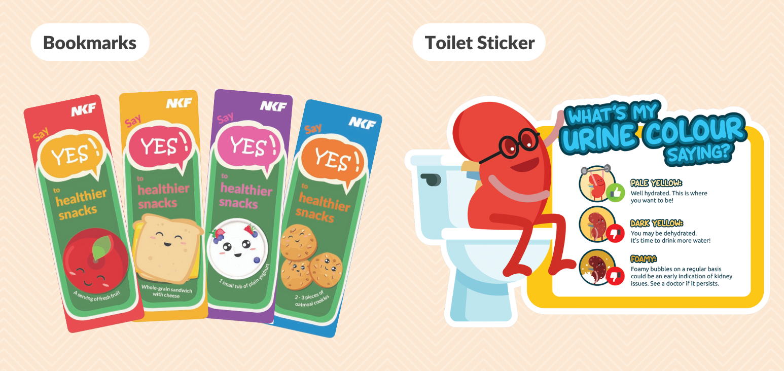 Bookmarks & Toilet Sticker