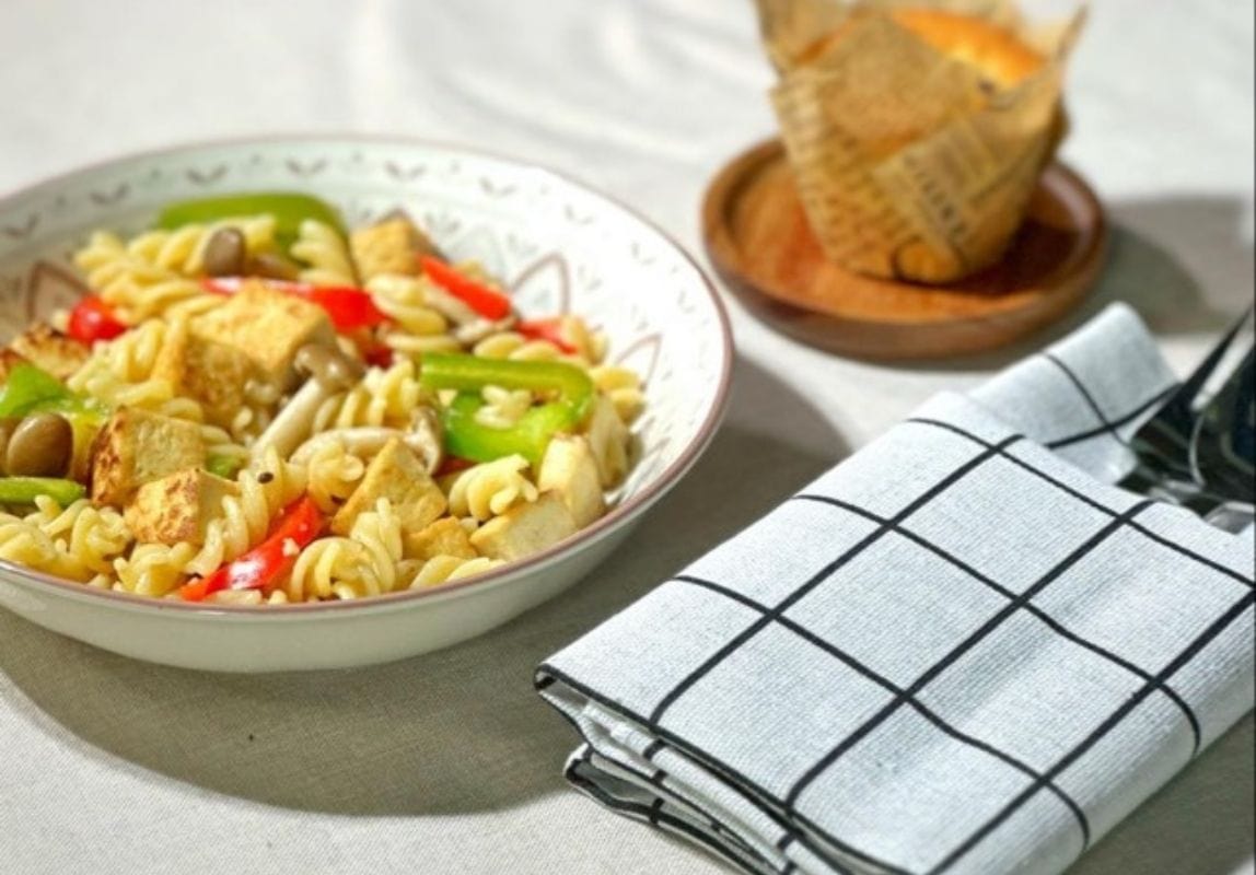 Vegetarian Aglio Olio | The National Kidney Foundation (NKF) Singapore