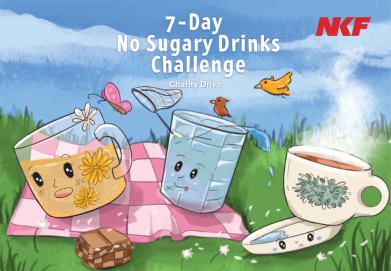 7-Day No Sugary Drinks Challenge Charity Drive_Event Website Masthead